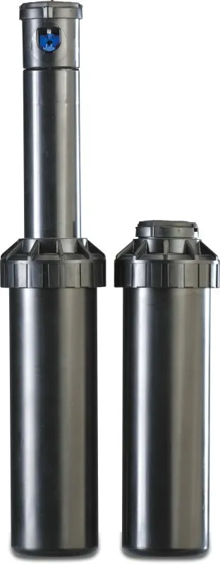 Zraszacz wynurzalny tworzywo sztuczne 1/2" GW 1,7 - 3,8bar 40°-360° czarny typ 3504-PC